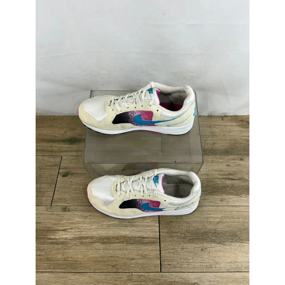 Nike Air Skylon 2 Men's Cream Pink Blue Running Shoes‎ Size 10 AO1551-110